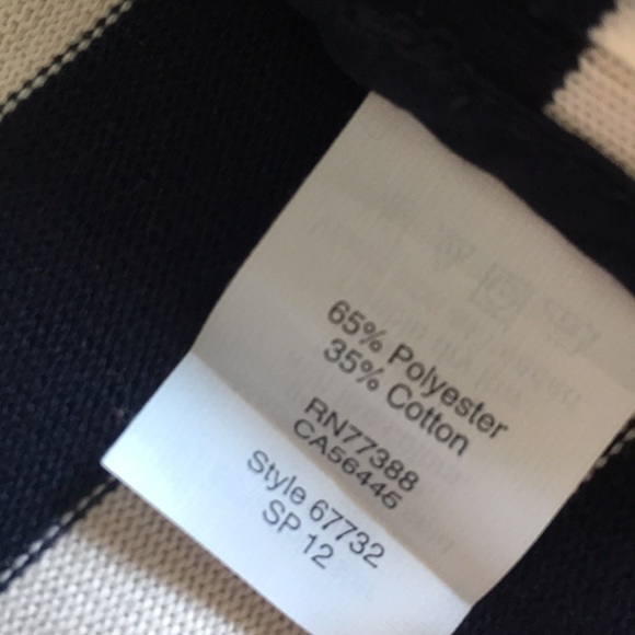 Used j.crew xxs stripped blazer - Picture 7 of 7